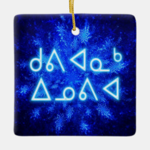 Kuvianak Innovia - Snowburst Ceramic Ornament