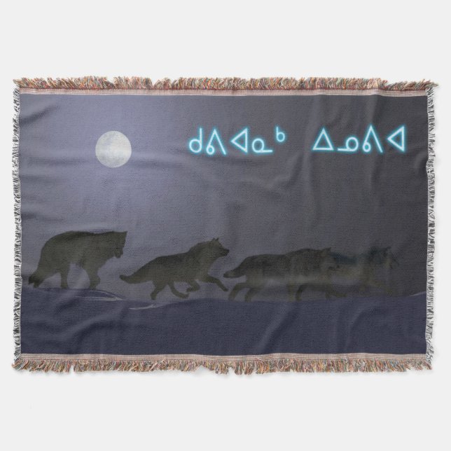 Kuvianak Innovia - Wolfpack Throw Blanket (Front)