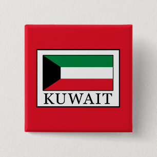 Kuwait 15 Cm Square Badge