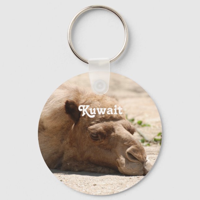 Kuwait Camel Key Ring (Front)