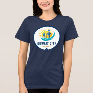 Kuwait City Kuwait Middle East Tri-Blend Shirt