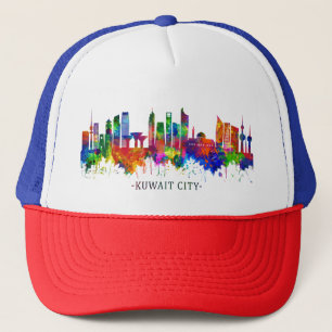Kuwait City Kuwait Skyline Trucker Hat