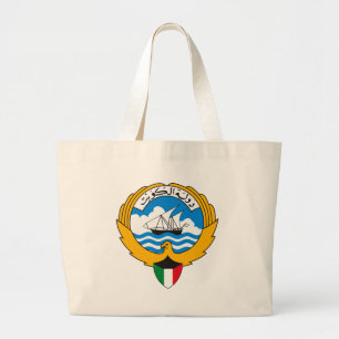 Kuwait Coat of Arms Tote Bag
