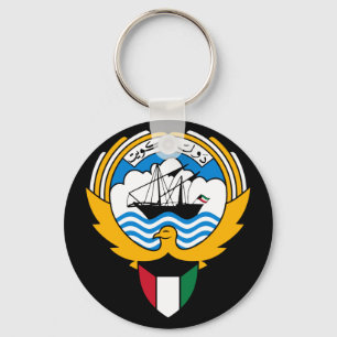 kuwait emblem key ring