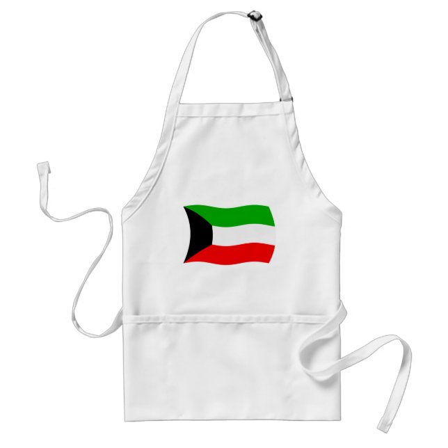 Kuwait Flag Apron (Front)