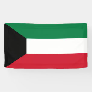 Kuwait Flag Banner