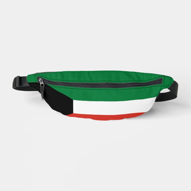Kuwait flag bum bags (Front)