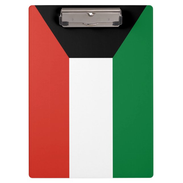 Kuwait flag clipboard (Front)