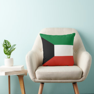 Kuwait flag cushion