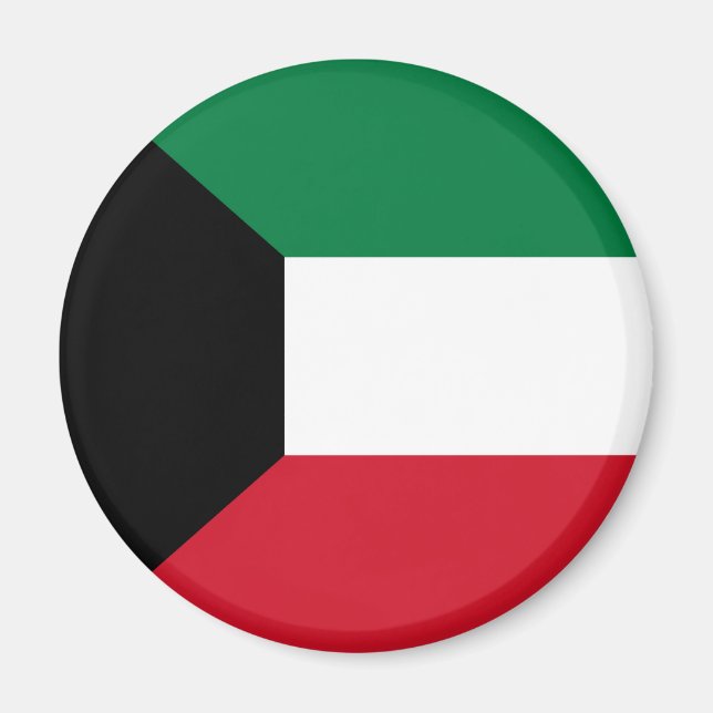 Kuwait Flag Magnet (Front)