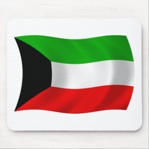 Kuwait Flag Mousepad