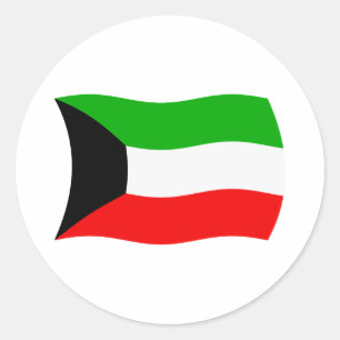 Kuwait Flag Sticker