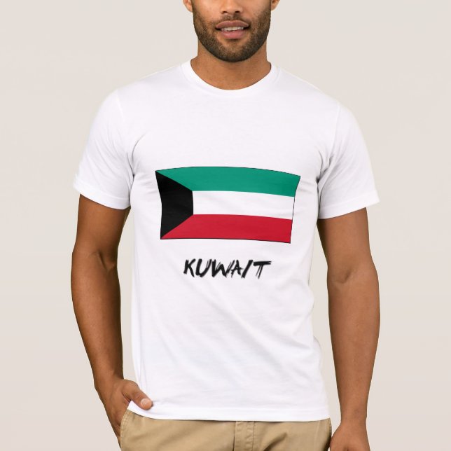 Kuwait Flag T-Shirt (Front)