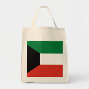 Kuwait flag tote bag