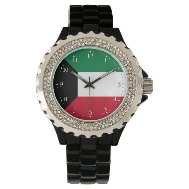 Kuwait Flag Watch (Front)
