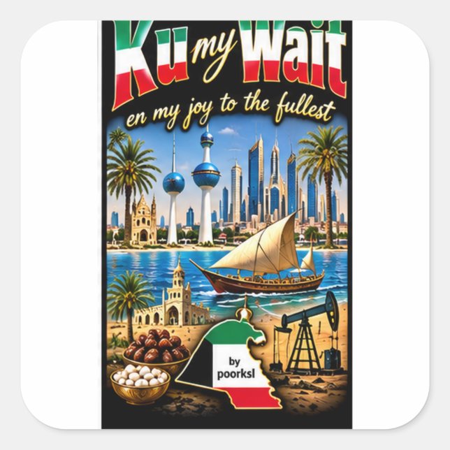 Kuwait Sticker (Front)