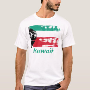 Kuwaiti grunge flag design T-Shirt