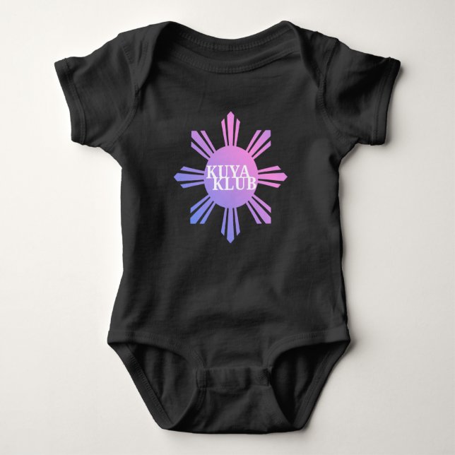 Kuya Klub Baby Bodysuit (Front)