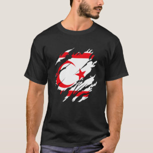 Kuzey Kibris Northern Cyprus Flag 1 T-Shirt