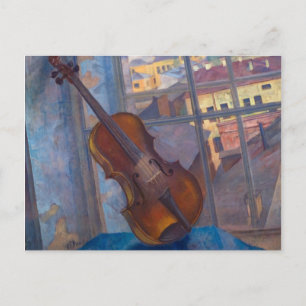 Kuzma Petrov-Vodkin - A Violin Postcard