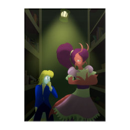 Kuzoura and Crayfish Girl Acrylic Print