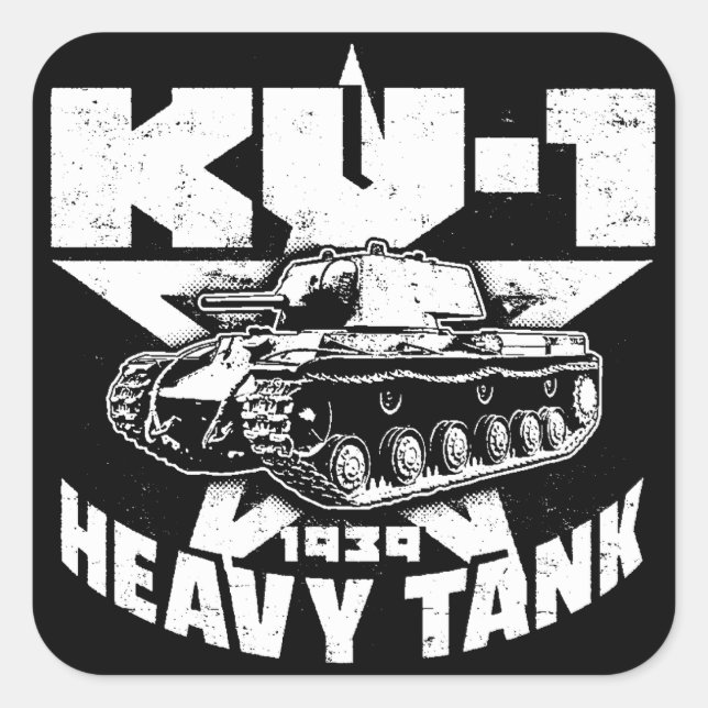 KV-1 Classic Round Sticker Sticker (Front)