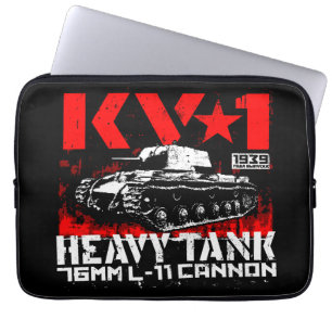 KV-1 Soviet heavy tank Laptop Sleeve