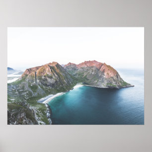 Kvalvika Lofoten Poster