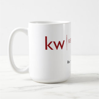 KW re:thing real estate white mug
