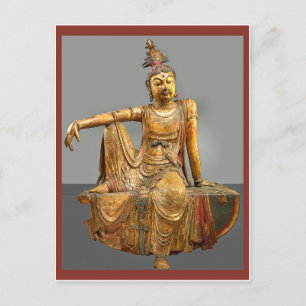 Kwan Yin or Guanyin Chinese Goddess of Mercy Postcard
