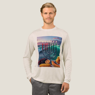KWANZAA - 7 NIGHTS - KINARA Tri-Blend SHIRT