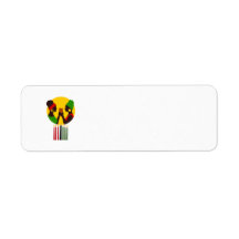 Kwanzaa Afrocentric Return Address Labels