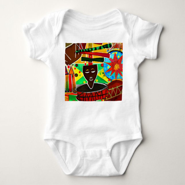 Kwanzaa Baby Bodysuit (Front)