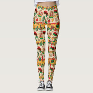 Kwanzaa Celebration Leggings
