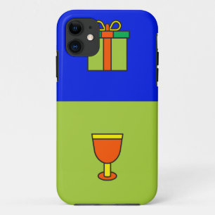 kwanzaa colorblock Case-Mate iPhone case