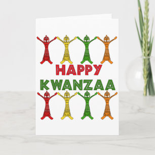 Kwanzaa Dancers Holiday Card