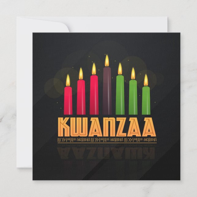 Kwanzaa Greeting Card (Front)