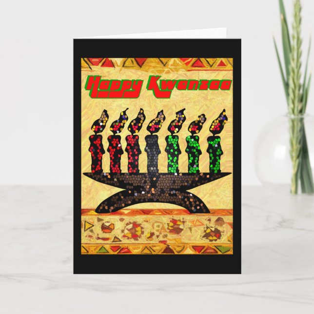 Kwanzaa Greeting Card (Front)