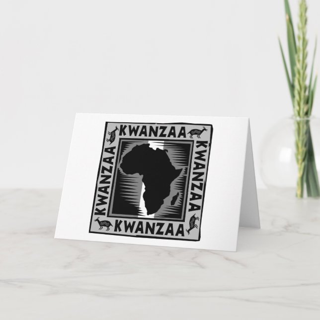 Kwanzaa Holiday Card (Front)