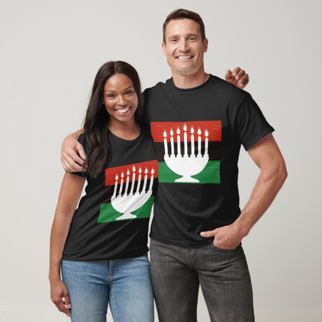 Kwanzaa Kinara T-Shirt (Unisex)