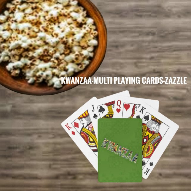 Kwanzaa-Multi Playing Cards (Creator Uploaded)