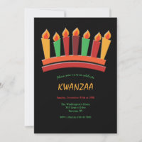 Kwanzaa Party Invitations