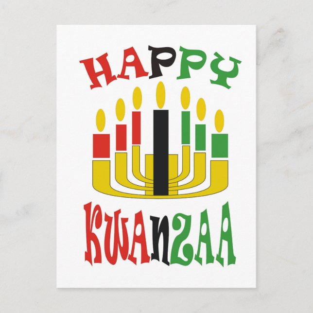 KWANZAA POST CARD (Front)