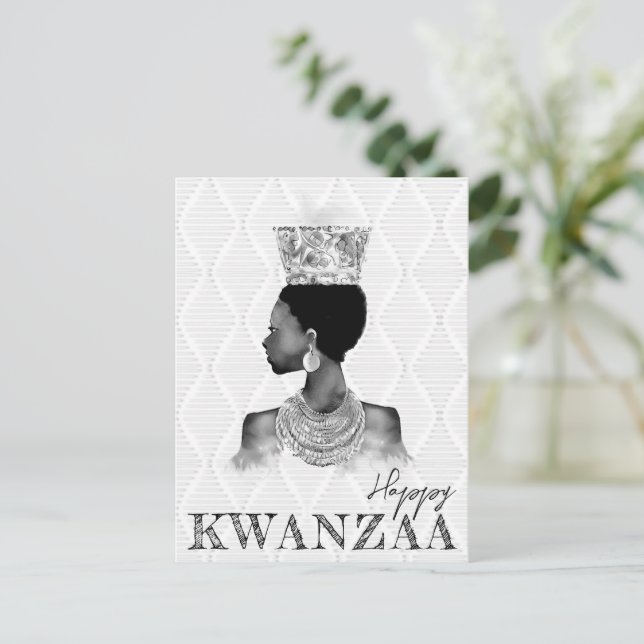 Kwanzaa Postcard (Standing Front)