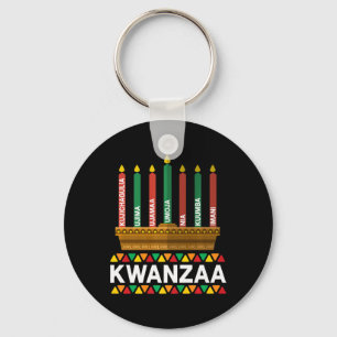Kwanzaa Principles Kwanzaa Candles Kinara Pan Afri Key Ring