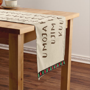 Kwanzaa Principles   Table Runner