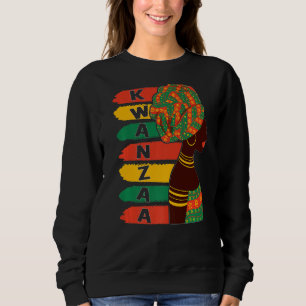 Kwanzaa Seven Principles African American Women Wi Sweatshirt