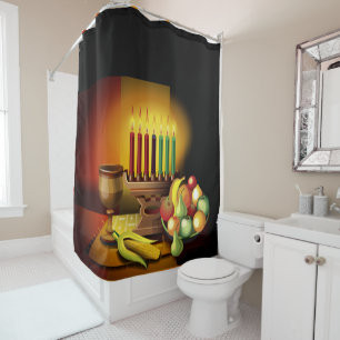 Kwanzaa Shower Curtain
