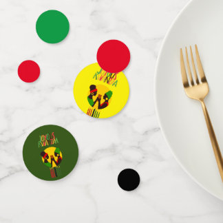 Kwanzaa Table Confetti Decorations
