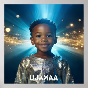 KWANZAA - UJAMAA -  POSTER